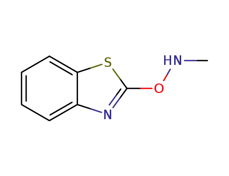 Molecular Structure of 1420372-82-2 (O-(benzothiazol-2-yl)-N-methylhydroxylamine)