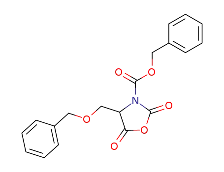 3-Oxazolidinecarboxylic acid, 2,5-dioxo-4-[(phenylmethoxy)methyl]-,
phenylmethyl ester