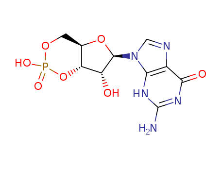 Guanosine, cyclic3',5'-(hydrogen phosphate)
