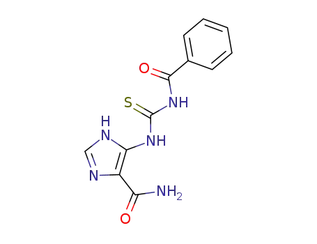 4-[(Benzoylcarbamothioyl)amino]-1H-imidazole-5-carboxamide