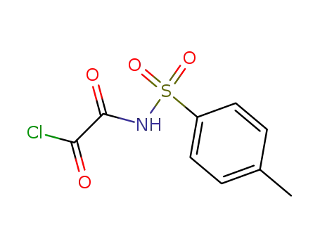 Molecular Structure of 101386-15-6 (p-toluenesulphonyloxamoyl chloride)