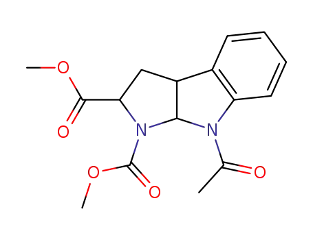 (2S)-diMethyl 8-acetyl-6-hydroxy-3,3a,8,8a-tetrahydropyrrolo[2,3-b]indole-1,2(2H)-dicarboxylate