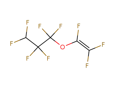 Molecular Structure of 84145-18-6 (1,1,2,2,3,3-hexafluoro-1-[(trifluorovinyl)oxy]propane)