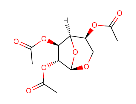 (6,7-diacetyloxy-2,8-dioxabicyclo[3.2.1]oct-4-yl) acetate cas  5349-08-6