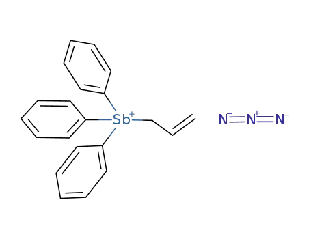 Molecular Structure of 192820-30-7 (Antimony, azidotriphenyl-2-propenyl-)