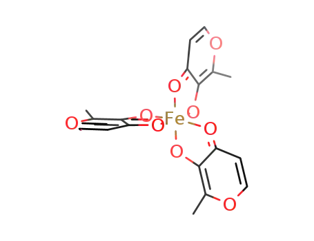 Molecular Structure of 33725-54-1 (ferric maltol)