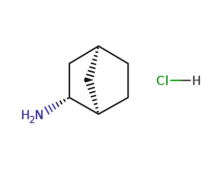 Molecular Structure of 121122-83-6 ((1R,2S,4S)-Bicyclo[2.2.1]heptan-2-amine hydrochloride)