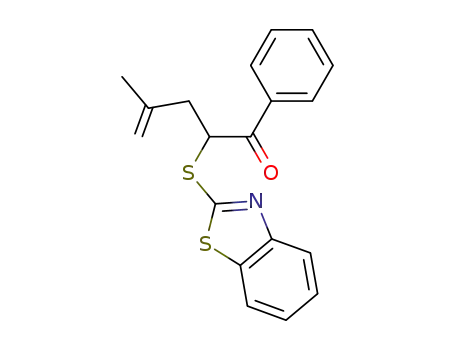 2-(Benzothiazol-2-ylsulfanyl)-4-methyl-1-phenyl-pent-4-en-1-one