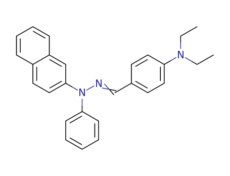 Benzaldehyde,4-(diethylamino)-, 2-(2-naphthalenyl)-2-phenylhydrazone