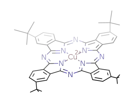 Copper,[2,9,16,23-tetrakis(1,1-dimethylethyl)-29H,31H-phthalocyaninato(2-)-kN29,kN30,kN31,kN32]-, (SP-4-1)-