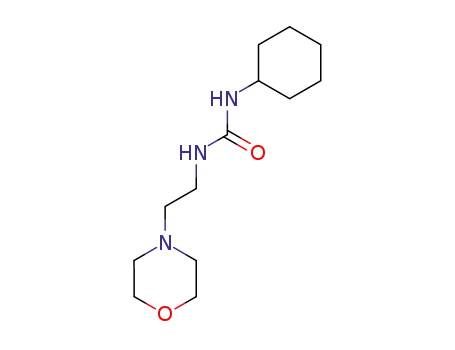 Molecular Structure of 111681-32-4 (Urea, N-cyclohexyl-N'-[2-(4-morpholinyl)ethyl]-)