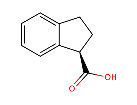 1H-Indene-1-carboxylic acid, 2,3-dihydro-, (R)-