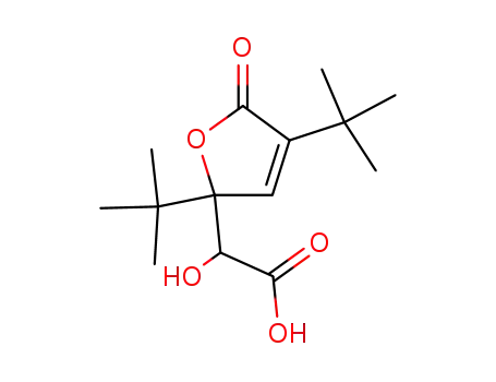 2,4-di-t-butyl-4-(1-carboxy-1-hydroxymethyl)-2-buten-4-olide