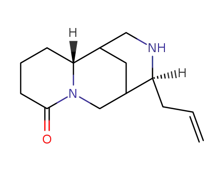 Molecular Structure of 82189-28-4 (1,5-Methano-8H-pyrido[1,2-a][1,5]diazocin-8-one,decahydro-4-(2-propen-1-yl)-, (1S,4R,5S,11aR)-)