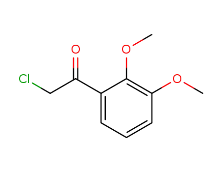 Molecular Structure of 156801-59-1 (Ethanone, 2-chloro-1-(2,3-dimethoxyphenyl)- (9CI))