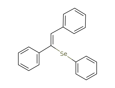Benzene, 1,1'-[1-(phenylseleno)-1,2-ethenediyl]bis-, (Z)-