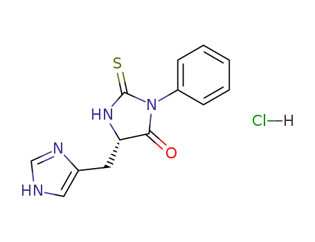 Molecular Structure of 65111-47-9 (PTH-L-HISTIDINE HYDROCHLORIDE)