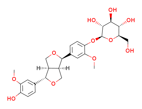 (+)-epipinoresinol-4-O-β-D-glucopyranoside