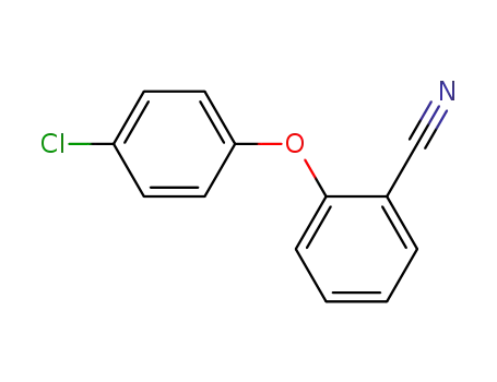 Molecular Structure of 146537-85-1 (Benzonitrile, 2-(4-chlorophenoxy)-)