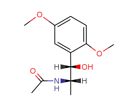 (1<i>RS</i>,2<i>RS</i>)-2-acetylamino-1-(2,5-dimethoxy-phenyl)-propan-1-ol