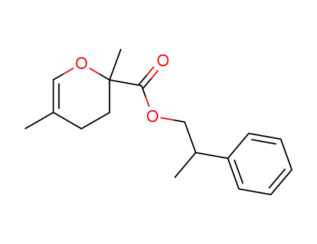 (-)-2-phenylpropyl 3,4-dihydro-2,5-dimethyl-2H-pyran-2-carboxylate