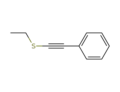 Molecular Structure of 14476-62-1 (Benzene, [(ethylthio)ethynyl]-)