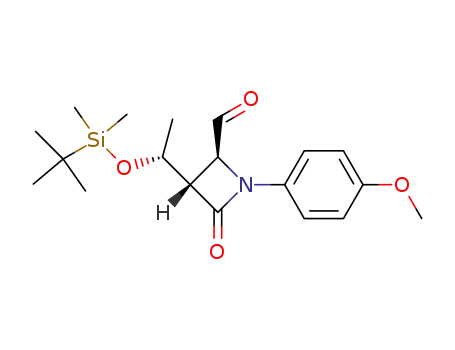 (1'R,3S,4S)-3-(1'-(tert-butyldimethylsilyloxy)ethyl)-4-formyl-1-(4'-methoxyphenyl)-2-azetidinone