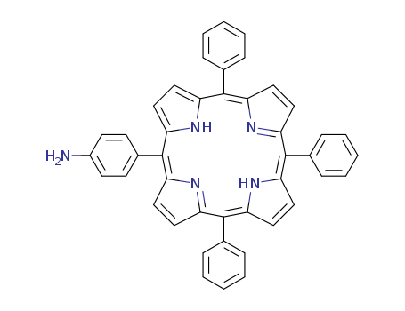 4-(10,15,20-triphenyl-21H,23H-porphin-5-yl)-Benzenamine;4-(10,15,20-Triphenylporphyrin-5-yl)phenylamine