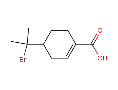 8-bromo-<i>p</i>-menth-1-en-7-oic acid