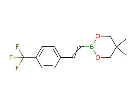 5,5-dimethyl-2-[2-(4-trifluoromethylphenyl)ethen-1-yl]-1,3,2-dioxaborinane