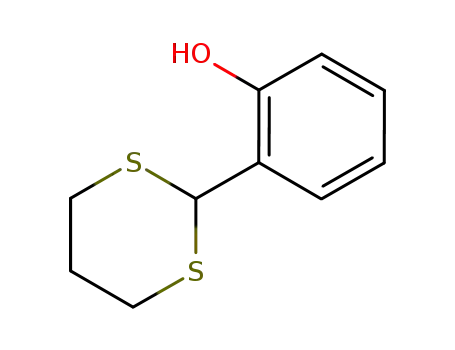 Molecular Structure of 6842-36-0 (Phenol, 2-(1,3-dithian-2-yl)-)