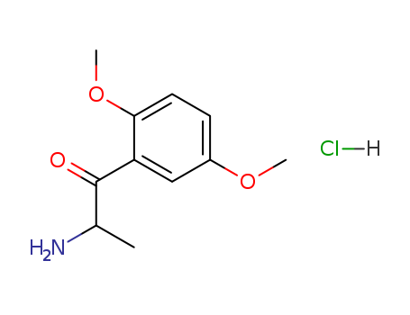 1-Propanone, 2-amino-1-(2,5-dimethoxyphenyl)-, hydrochloride cas  103565-48-6