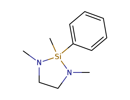 1,3-Diaza-2-silacyclopentane, 1,2,3-trimethyl-2-phenyl-
