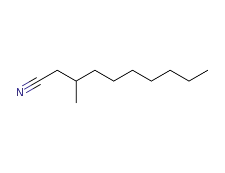 Molecular Structure of 85351-05-9 (3-methyldecanenitrile)