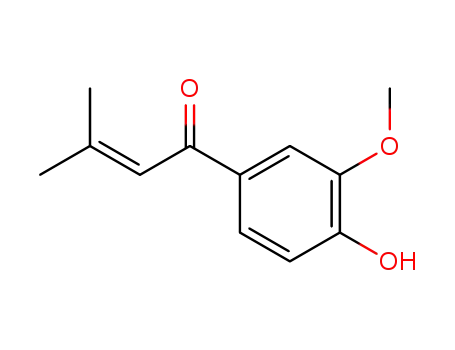 2-methoxy-4(3-methylbut-2-enoyl)phenol