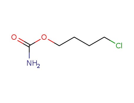 Molecular Structure of 51165-58-3 (4-chlorobutyl carbamate)