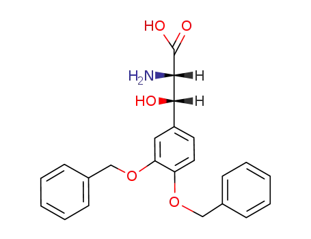 Molecular Structure of 55449-18-8 (3-(3,4-DIBENZYLOXYPHENYL)-SERINE)