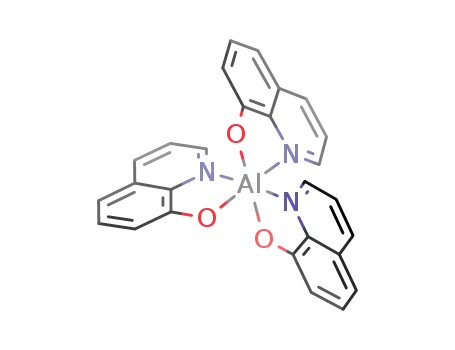 Molecular Structure of 2085-33-8 (8-Hydroxyquinoline aluminum salt)