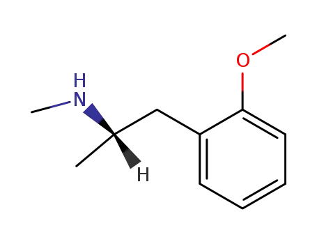 Molecular Structure of 54809-18-6 (d-Methoxyphenamine)