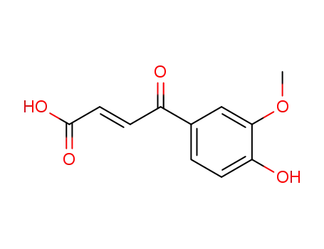 (E)-4-(4-Hydroxy-3-methoxyphenyl)-4-oxo-2-butenoic acid