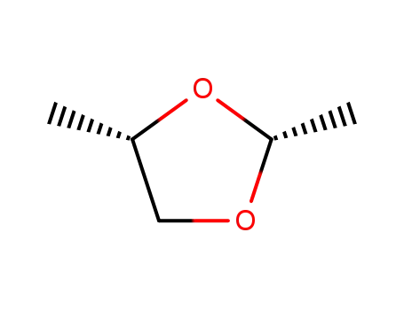 Molecular Structure of 1192-35-4 ((2S,4R)-2,4-dimethyl-1,3-dioxolane)
