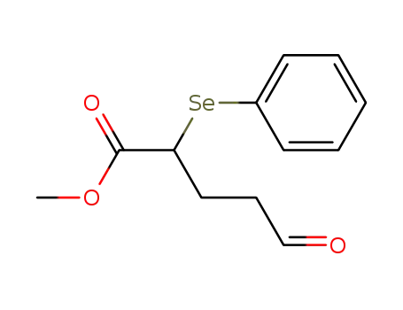 methyl 5-formyl-2-(phenylseleno)pentanoate