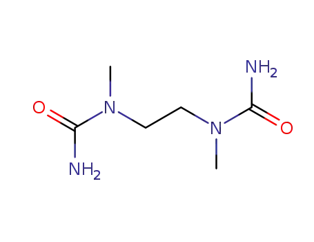 Molecular Structure of 68696-80-0 (N,N''-(1,2-Ethanediyl)bis(N-methylurea))