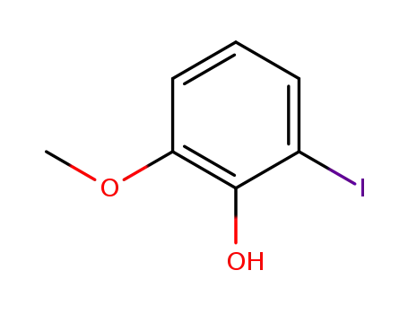 Molecular Structure of 111726-46-6 (2-IODO-6-METHOXYPHENOL)