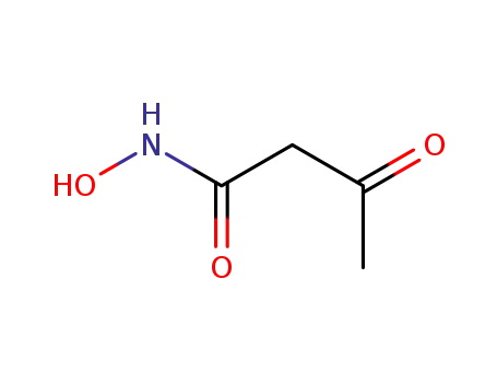 Molecular Structure of 90587-50-1 (Butanamide, N-hydroxy-3-oxo- (9CI))