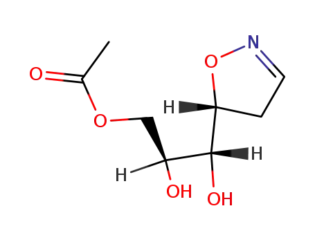 Acetic acid (2S,3R)-3-(R)-4,5-dihydro-isoxazol-5-yl-2,3-dihydroxy-propyl ester