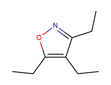 Molecular Structure of 873962-93-7 (Isoxazole,  3,4,5-triethyl-)