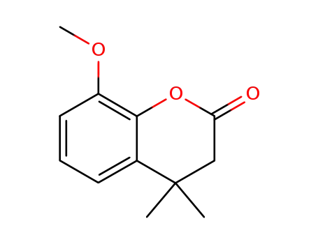 3,4-dihydro-8-methoxy-4,4-dimethyl-2H-1-benzopyran-2-one