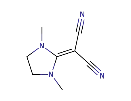 Molecular Structure of 31774-46-6 (Propanedinitrile, (1,3-dimethyl-2-imidazolidinylidene)-)