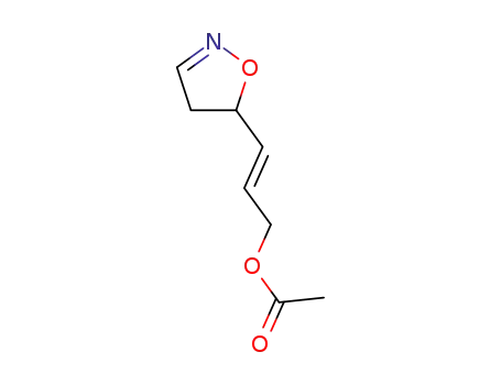 Acetic acid (E)-3-(4,5-dihydro-isoxazol-5-yl)-allyl ester